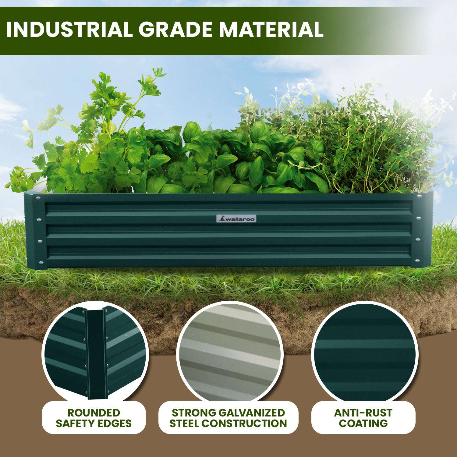 Wallaroo Garden Bed 240